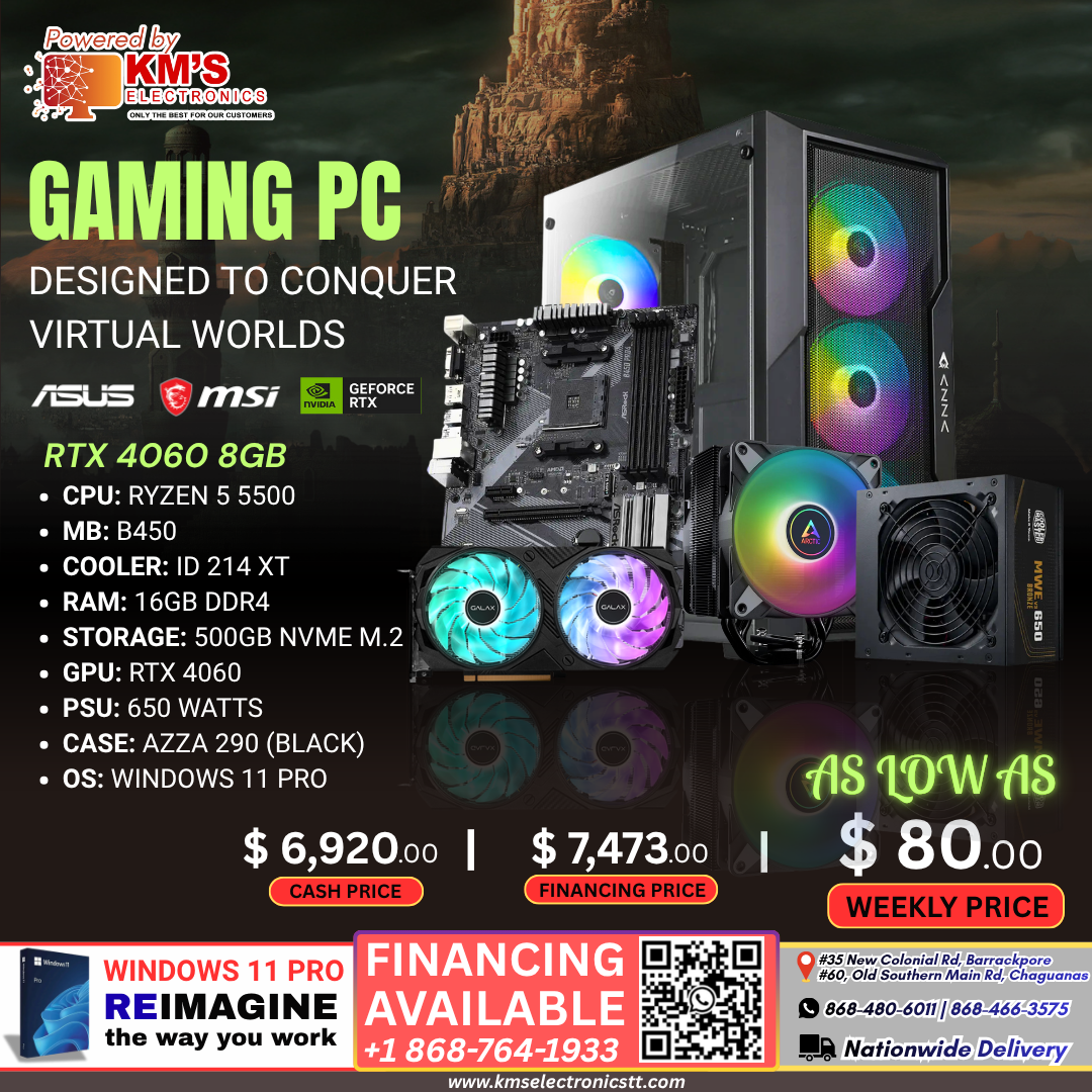 Ryzen 5 5500 | RTX 4060