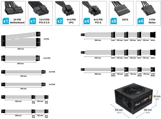 Rosewill 1000W Power Supply
