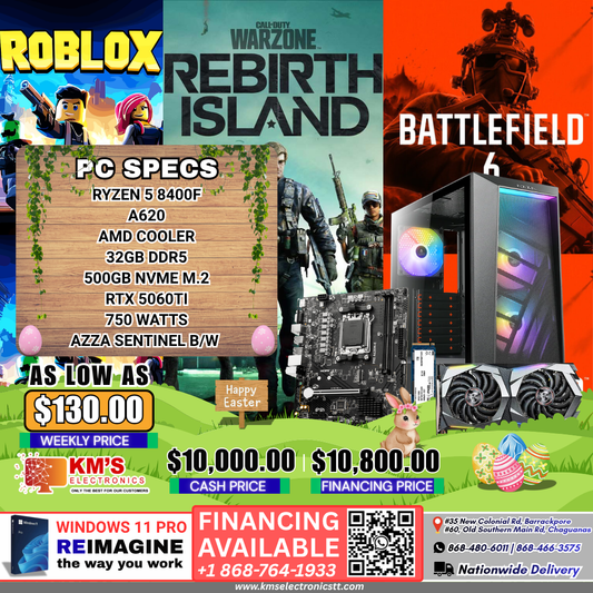 Ryzen 5 8400F / RTX 5060 Ti