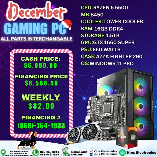 Ryzen 5 5500 / GTX 1660 Super