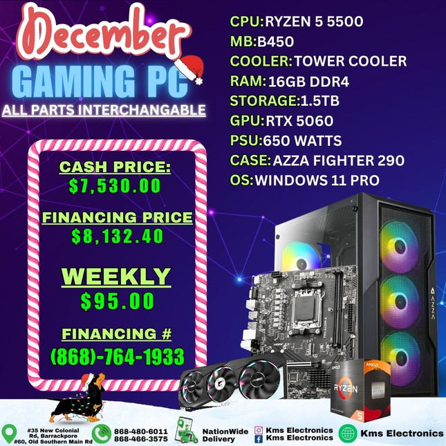 Ryzen 5 5500 / RTX 5060