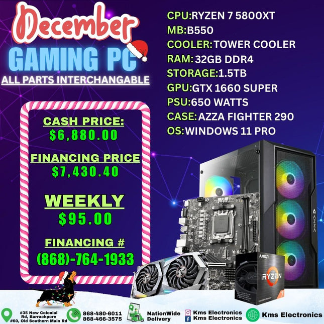 Ryzen 7 5800xt / GTX 1660 Super
