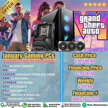 Ryzen 7 5800XT | RTX 5060 TI