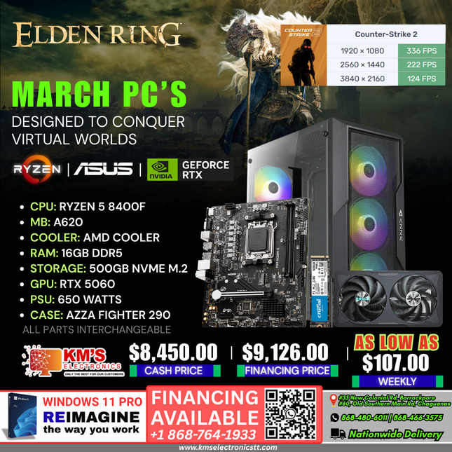 Ryzen 5 8400F | RTX 5060