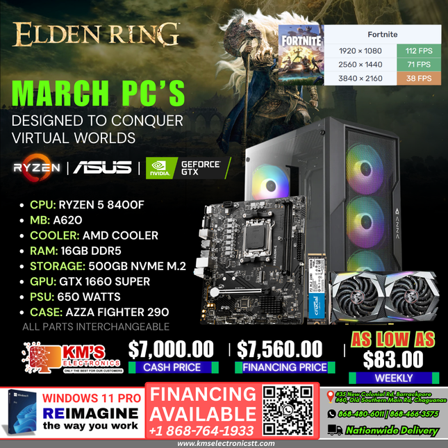 Ryzen 5 8400F | GTX 1660 Super