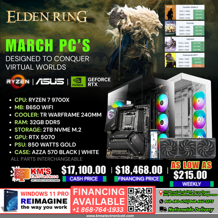 Ryzen 7 9700X  | RTX 5070