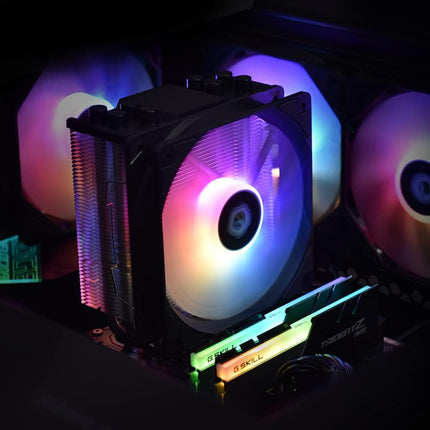 ID-COOLING SE-214-XT ARGB CPU Cooler (Black)
