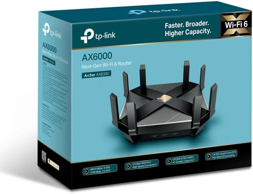 TP-Link AX6000 WiFi 6 Router