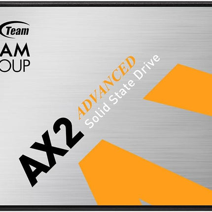 TEAMGROUP AX2 512GB 3D NAND TLC 2.5 Inch SATA III Internal Solid State Drive SSD (Read Speed up to 530 MB/s) Compatible with Laptop & PC Desktop