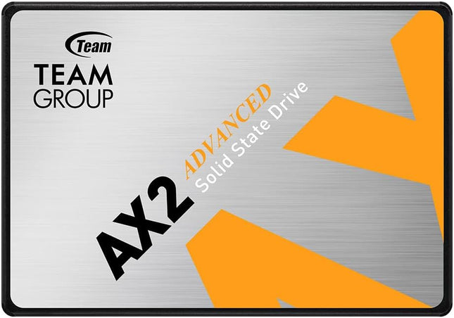 TEAMGROUP AX2 512GB 3D NAND TLC 2.5 Inch SATA III Internal Solid State Drive SSD (Read Speed up to 530 MB/s) Compatible with Laptop & PC Desktop
