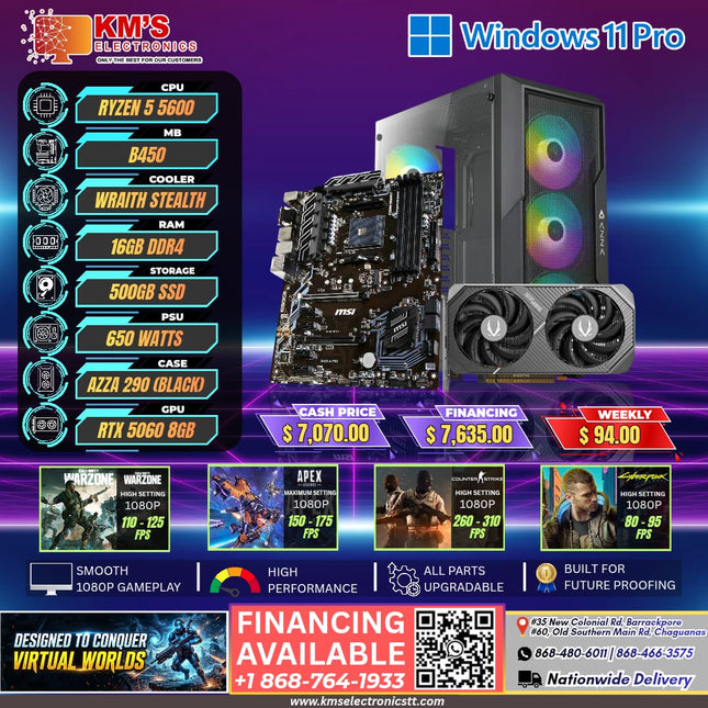 Ryzen 5 5600 | RTX 5060