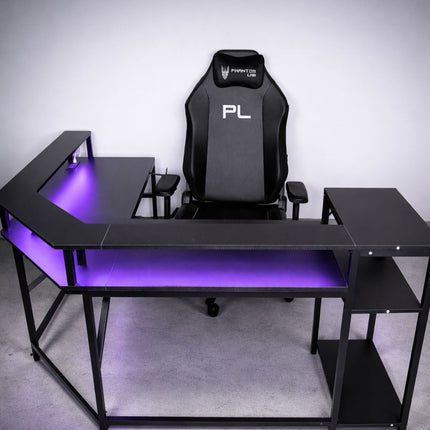 Phantom Labs L Gaming Desk