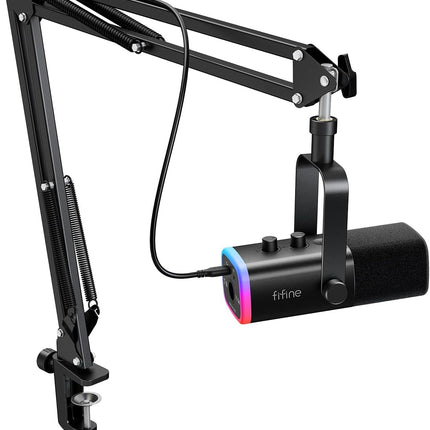 FIFINE Gaming XLR/USB Microphone Kit
