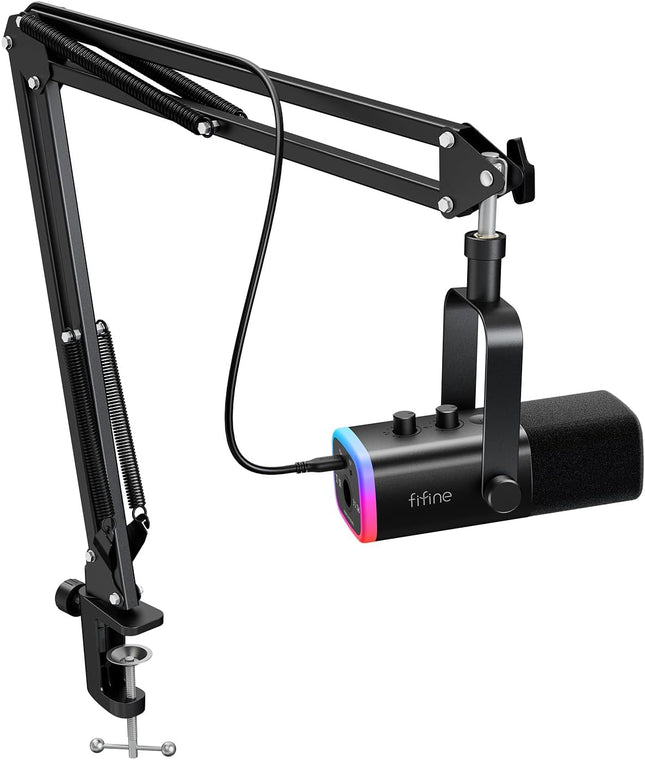 FIFINE Gaming XLR/USB Microphone Kit