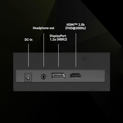 MSI MAG 274F 27-inch 1920 x 1080 (FHD) Gaming Office Monitor, 200Hz, Adaptive Sync, HDR Ready, HDMI, VGA Port, VESA Mountable, Tilt, 4-Side Slim Bezel,0.5ms