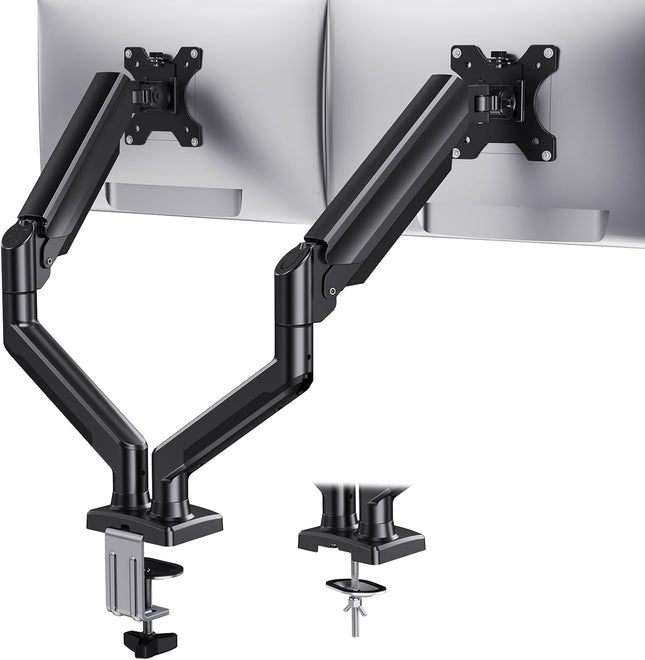 HUANAUO Dual arm monitor stand