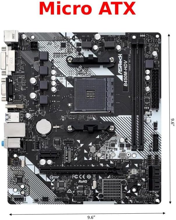 B450M-HDV R4.0 AMD