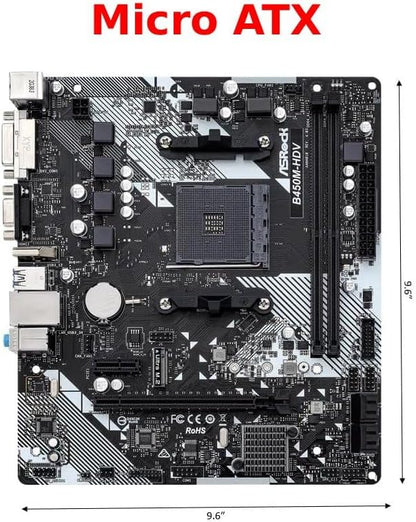B450M-HDV R4.0 AMD