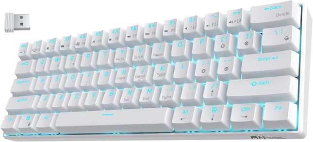 RK ROYAL KLUDGE RK61 Wireless (White)