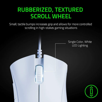 Razer DeathAdder Essential Gaming Mouse (Black/White)