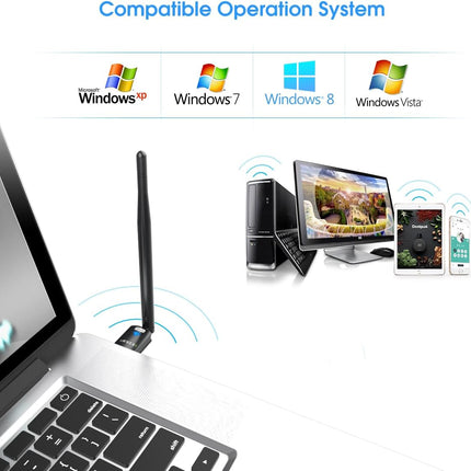 EDUP USB WiFi Adapter (150Mbps)