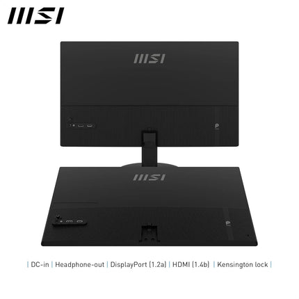MSI PRO MP272L 27-Inch FHD Office Monitor (Black)  1920 x 1080 IPS Panel, 4-Sided Frameless, 100 Hz Refresh Rate, Eye-Friendly Screen, Tilt-Adjustable - HDMI 1.4b, DP (1.2a)