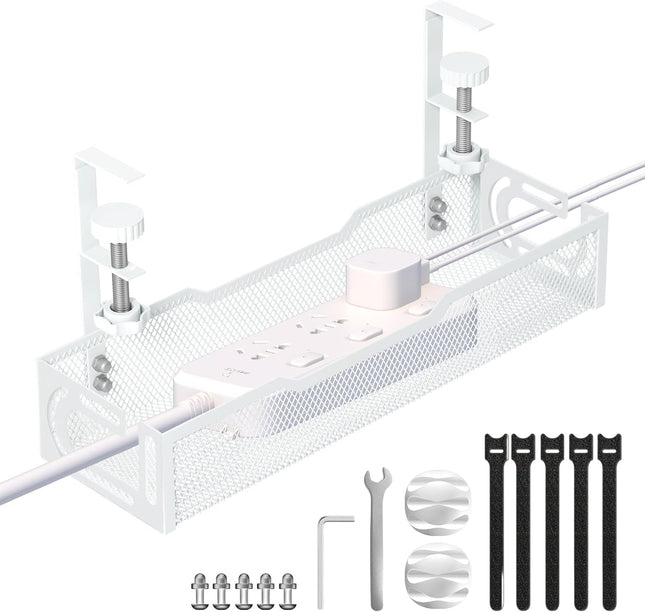 Under Desk Cable Management Tray
