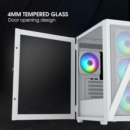 Vetroo M05 Micro ATX White