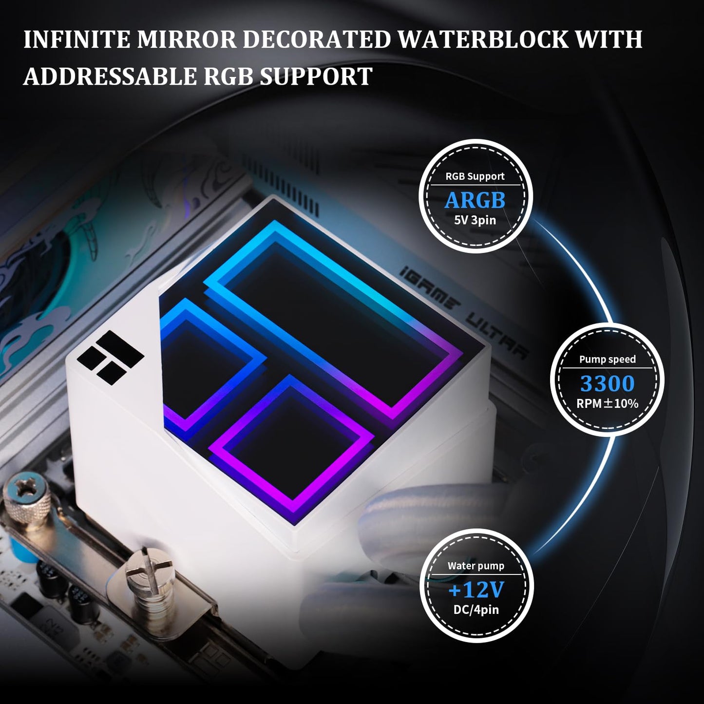 Thermalright Frozen Infinity 240 ARGB Water Cooler (White)