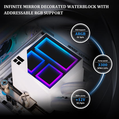 Thermalright Frozen Infinity 240 ARGB Water Cooler (White)