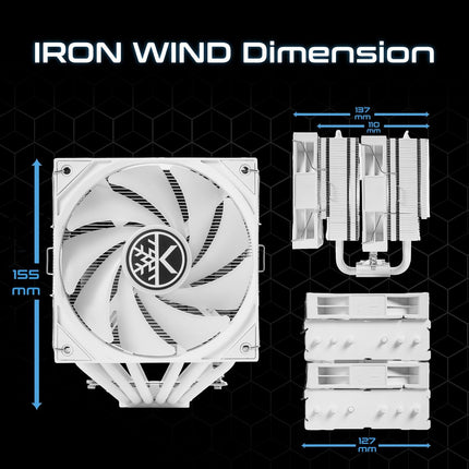 KINGCOOL Iron Wind 120 ARGB