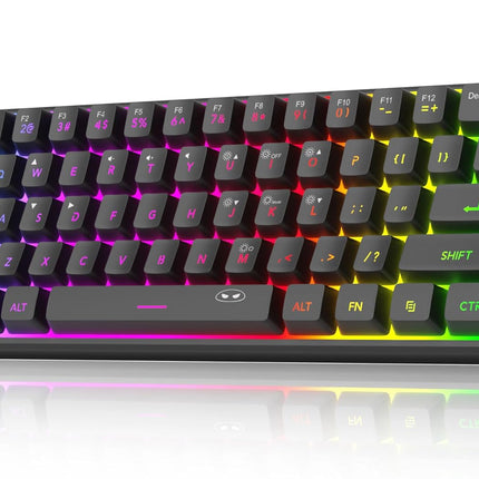 MageGee Mini 60% Gaming Keyboard, Upgrade RGB Backlit