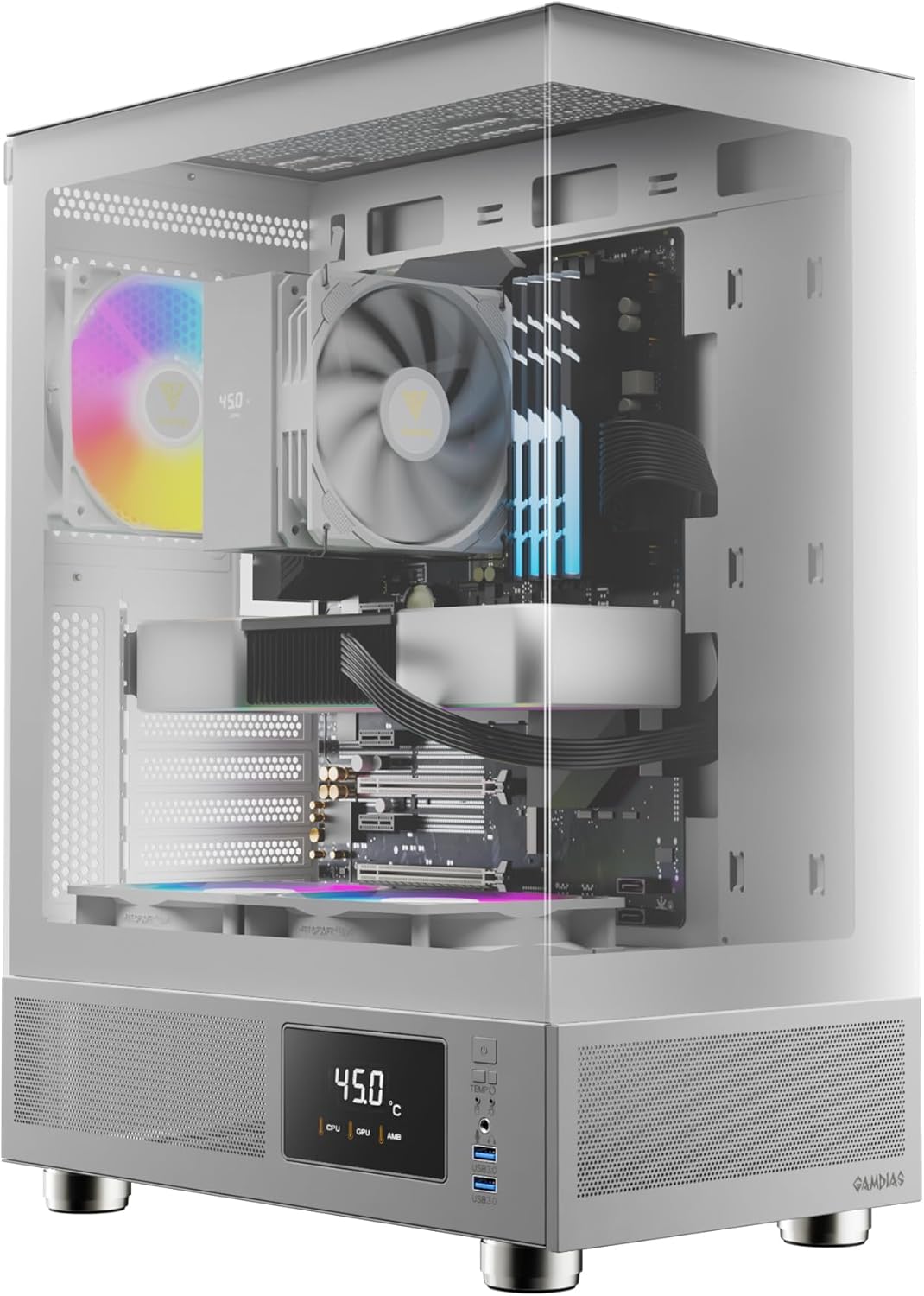 GAMDIAS Atlas E1 (White/Black)