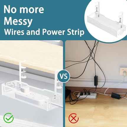 Under Desk Cable Management Tray