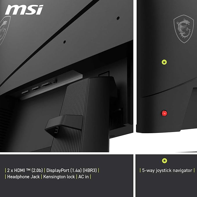 MSI MAG 274QF X24 Gaming Monitor 27" 2560 x 1440, 240 Hz