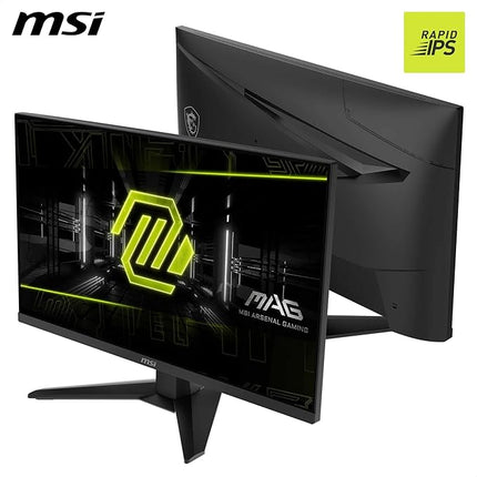 MSI MAG 274QF X24 Gaming Monitor 27 inch WQHD - Rapid IPS Panel 2560 x 1440, 240 Hz, 0.5 ms, HDR Ready, AMD FreeSync Premium, AI Vision, HDMI 2.0b, DPort 1.4, Bezelless, Tilt, VESA Comaptive