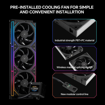 THERMALRIGHT FROZEN WARFRAME 360 PRO AIO CPU Cooler (Black)