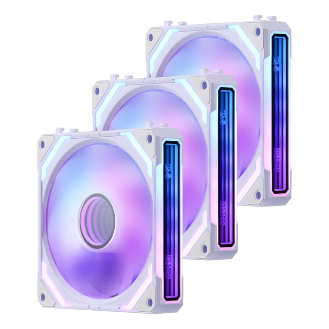 Redragon GCF012 Standard 120mm PC Case Fan (White)