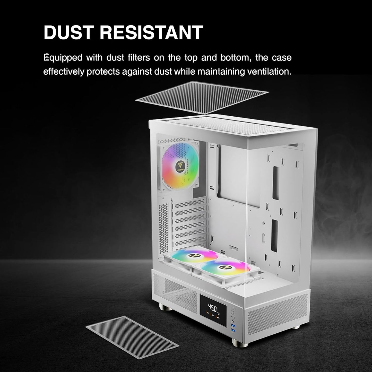 GAMDIAS Atlas E1 (White/Black)