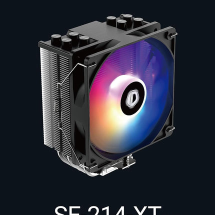 ID-COOLING SE-214-XT ARGB CPU Cooler (Black)