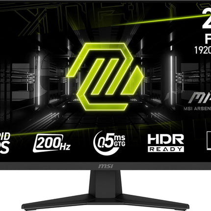 MSI MAG 274F 27-inch 1920 x 1080 (FHD) Gaming Office Monitor, 200Hz, Adaptive Sync, HDR Ready, HDMI, VGA Port, VESA Mountable, Tilt, 4-Side Slim Bezel,0.5ms