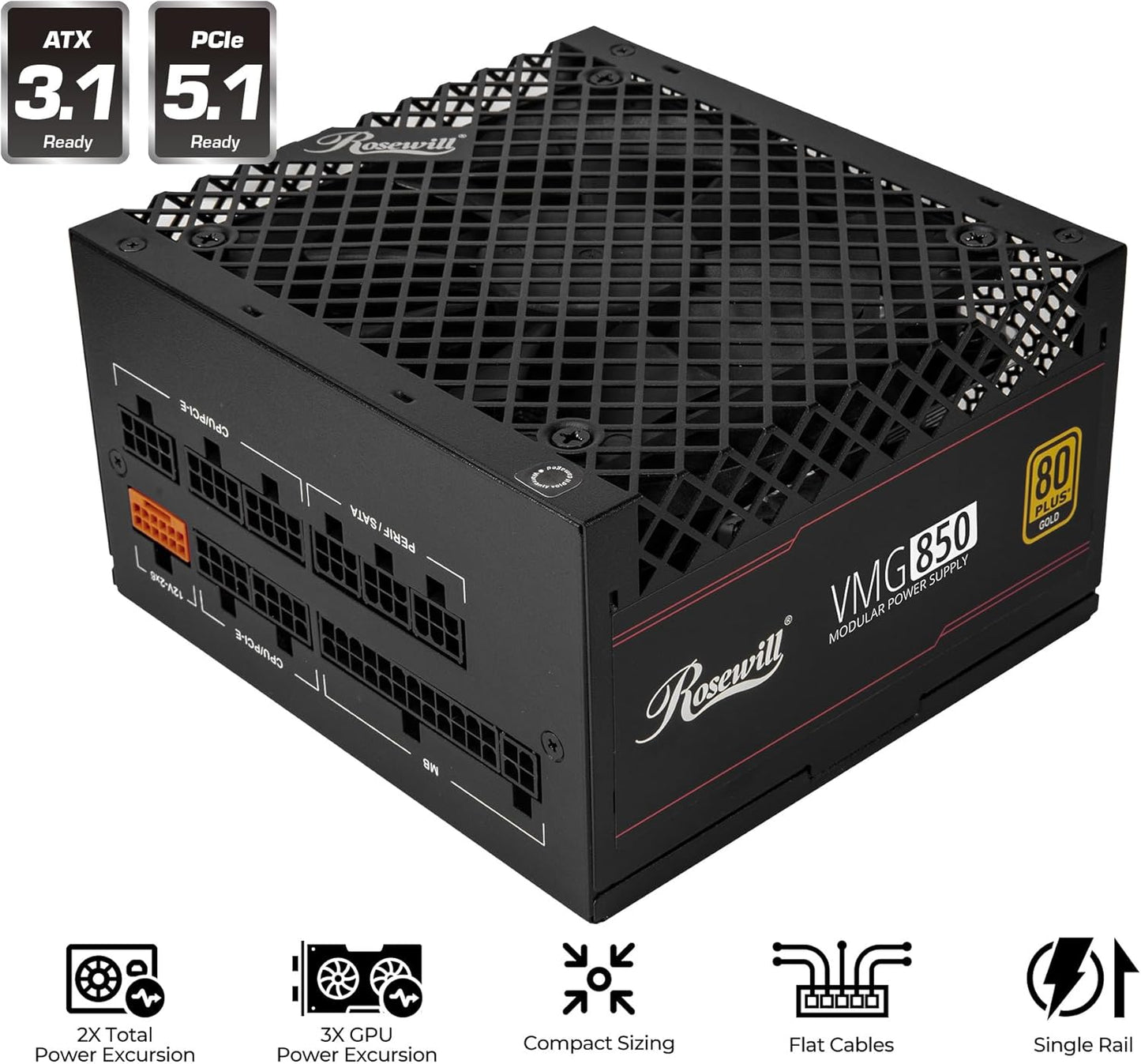Rosewill VMG 850W Power Supply
