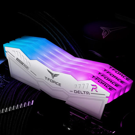 TEAMGROUP T-Force Delta RGB DDR5 32GB Kit (White)