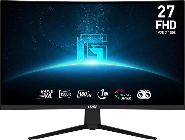 MSI Full HD Non-Glare 1ms 180Hz 27" Curved Gaming Monitor (G27C3F)