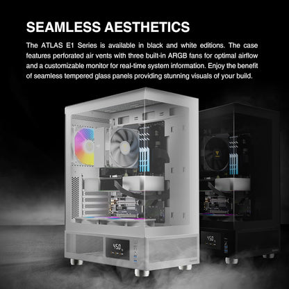 GAMDIAS Atlas E1 (White/Black)