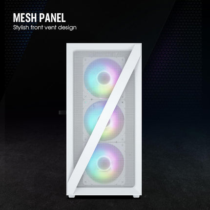 Vetroo M05 Micro ATX (Black / White)