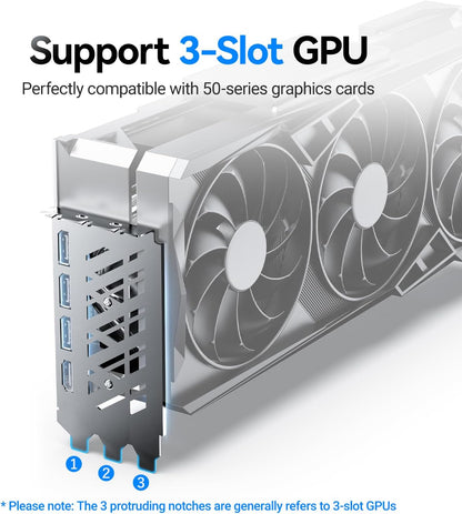 Vertical GPU Mount, PCIe 5.0/4.0