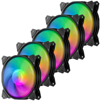 upHere 120mm 5V 3PIN Addressable RGB Case Fan