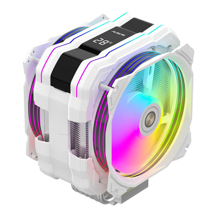 ALSEYE M120D Plus CPU Cooler with Temperature Display,