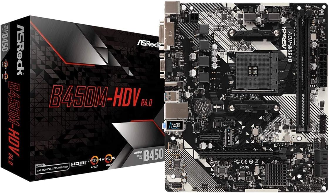 B450M-HDV R4.0 AMD